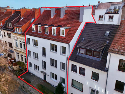 Mehrfamilienhaus zum Kauf 1.290.000 € 16 Zimmer 421,9 m² 228 m² Grundstück Steintor Bremen 28203