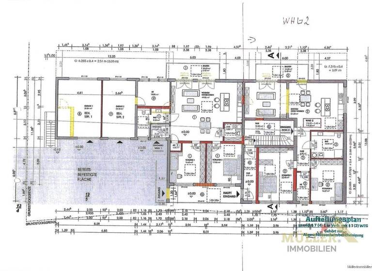 Wohnung zur Miete 1.500 € 4 Zimmer 119 m² St Barbara Wallerfangen / Sankt Barbara 66798