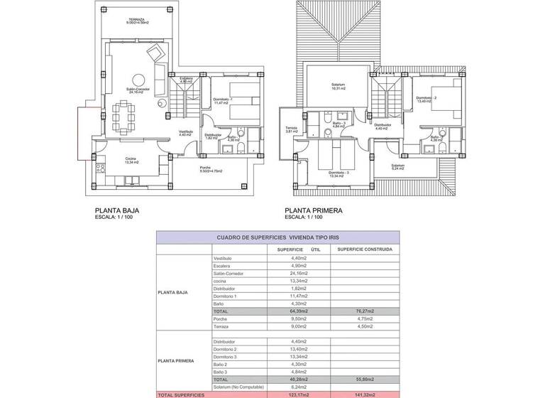 Villa zum Kauf - Erstbezug provisionsfrei 389.000 € 4 Zimmer 158 m² 531 m² Grundstück Lorca 30813