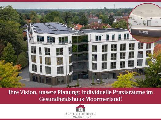 Praxisfläche zur Miete 6.050 € 12 Zimmer 360 m² Bürofläche Warsingsfehn Moormerland 26802