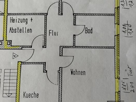 Wohnung zur Miete 580 € 3 Zimmer 87 m² Geschoss 1/3 frei ab 01.10.2026 Meinersen Meinersen 38536