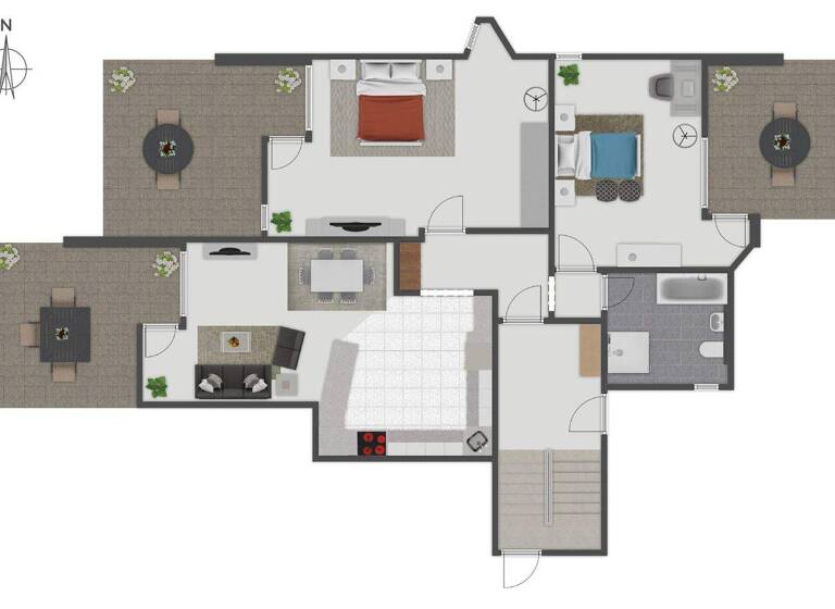 Wohnung zum Kauf 425.000 € 3 Zimmer 119 m² Wannsee Berlin 14109