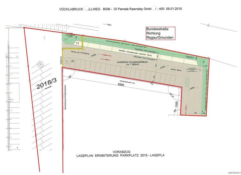 Gewerbegrundstück zur Miete 1.950 € 2.930 m² Grundstück Vöcklabruck 4840