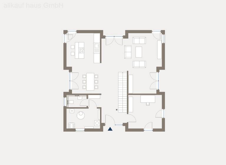 Villa zum Kauf provisionsfrei 471.199 € 6 Zimmer 195,5 m²<br/>Wohnfläche Dettenhausen 72135