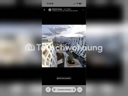 Wohnung zur Miete Tauschwohnung 680 € 3 Zimmer 76 m² 4. Geschoss Alsterdorf Nord 22297