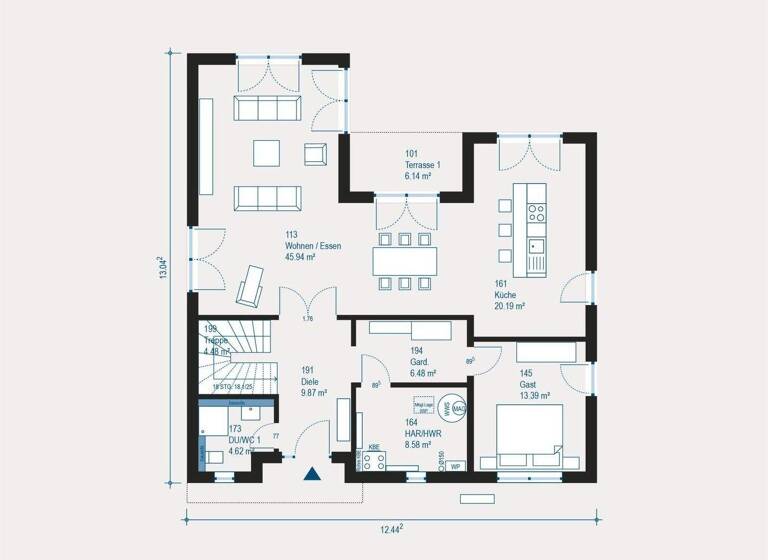 Einfamilienhaus zum Kauf - Erstbezug provisionsfrei 469.749 € 5 Zimmer 245 m² 778,3 m² Grundstück Kleinpestitz/Mockritz Dresden 01217
