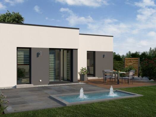 Bungalow zum Kauf provisionsfrei 282.349 € 3 Zimmer 88,3 m² 579 m² Grundstück Burgau Jena 07745