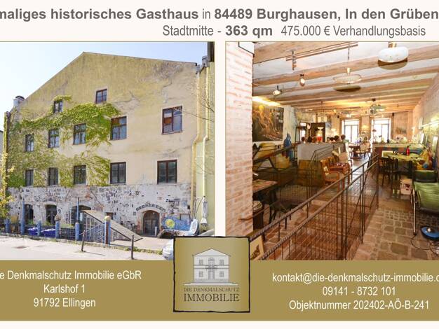 Haus zum Kauf 475.000 € 9 Zimmer 1.248 m² 363 m² Grundstück In den Grüben 133 Burghausen Burghausen 84489