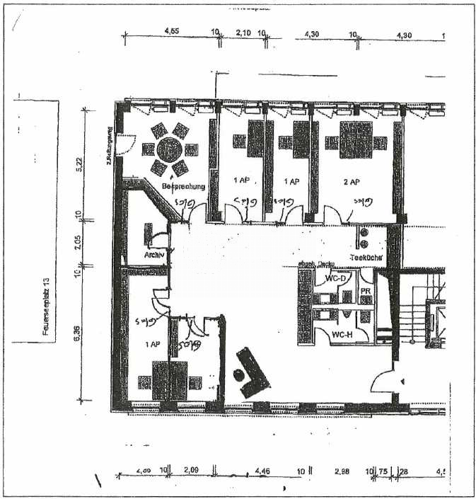 Bürofläche zur Miete provisionsfrei 17,90 € 179 m²<br/>Bürofläche Feuersee Stuttgart 70176