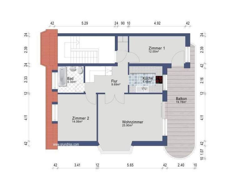 Maisonette zum Kauf 685.000 € 5 Zimmer 134,6 m² 1. Geschoss Sasel Hamburg 22395