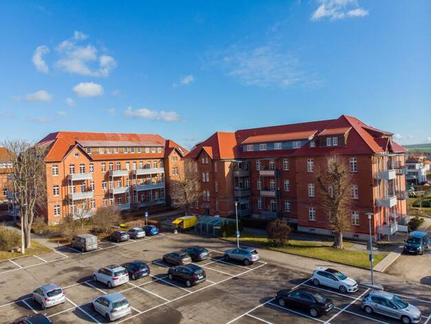 Wohnung zur Miete 350 € 2 Zimmer 46,7 m² 2. Geschoss Thamsbrücker Str. 49 Bad Langensalza 99947