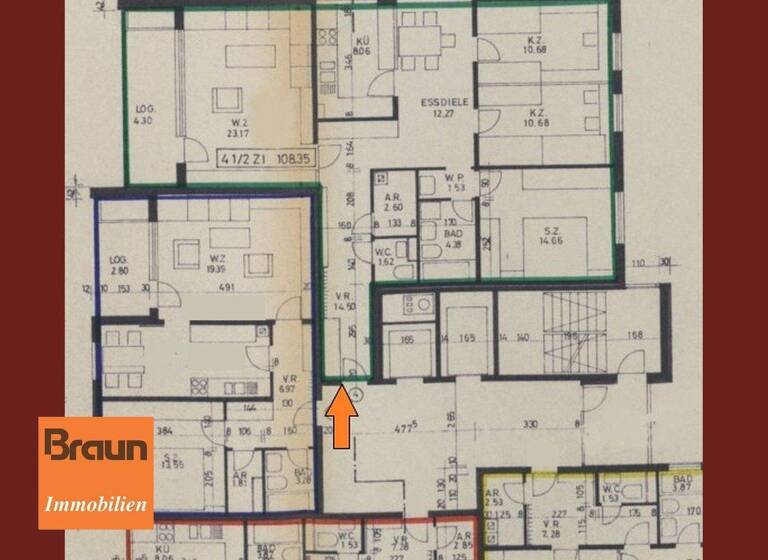 Wohnung zum Kauf 195.000 € 4,5 Zimmer 108,4 m² Schwenningen Villingen-Schwenningen 78054