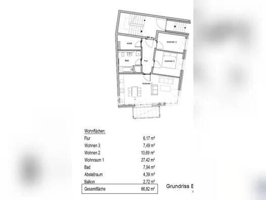 Wohnung zur Miete Tauschwohnung 1.300 € 3 Zimmer 70 m² EG Alsterdorf Nord 22089