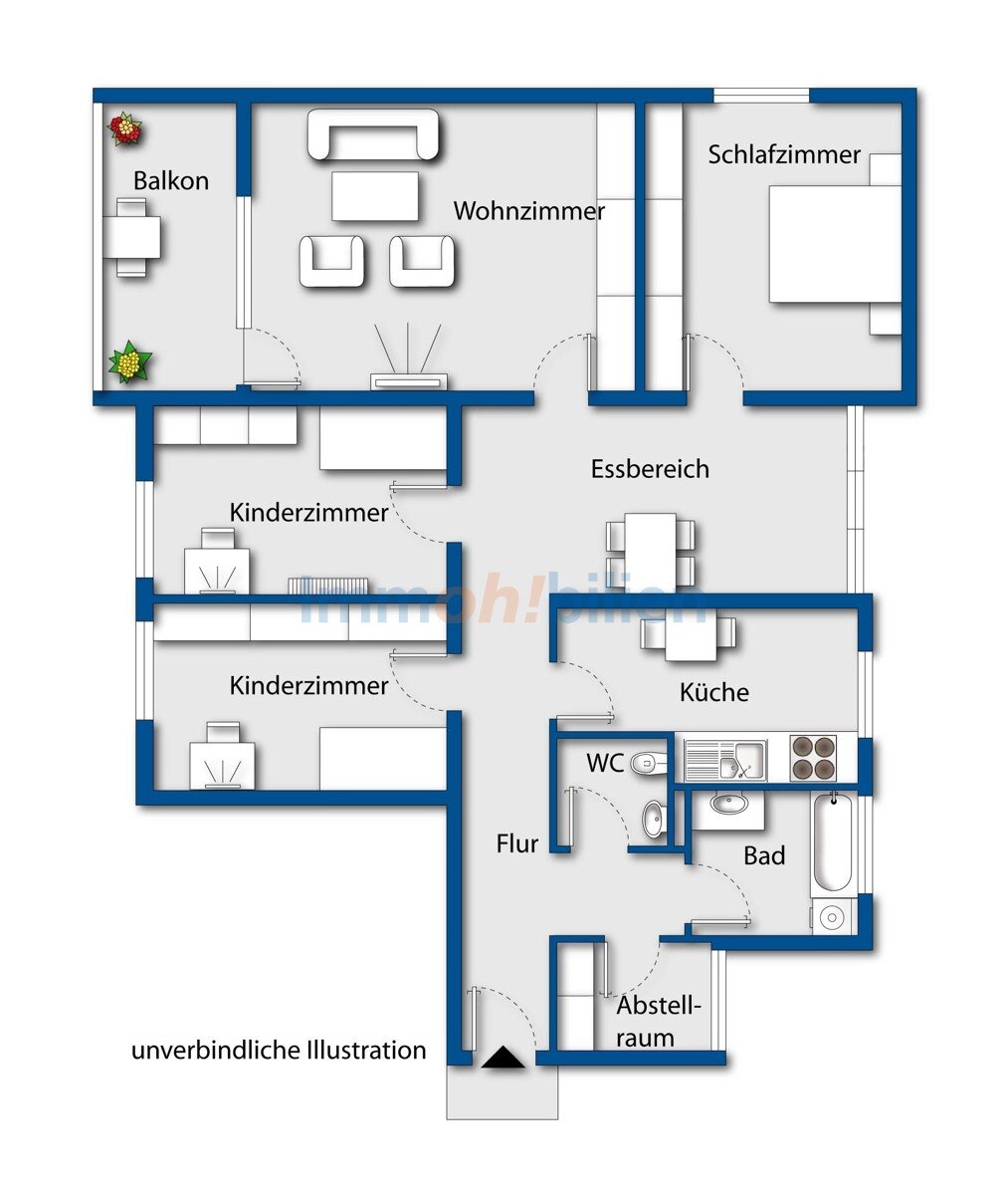 Wohnung zum Kauf 338.000 € 5 Zimmer 102 m²<br/>Wohnfläche 1.<br/>Geschoss Metzingen Metzingen 72555