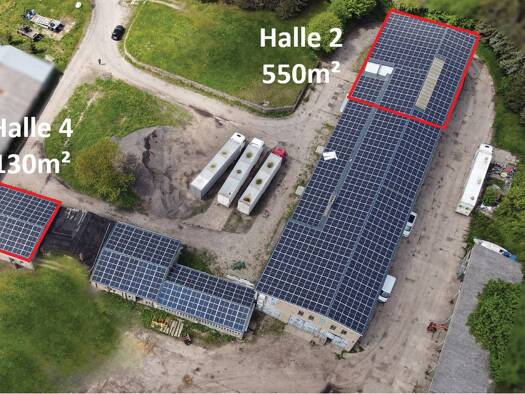 Lagerhalle zur Miete provisionsfrei 750 € 550 m² Lagerfläche Brennereistraße 4 Spantekow Spantekow 17392