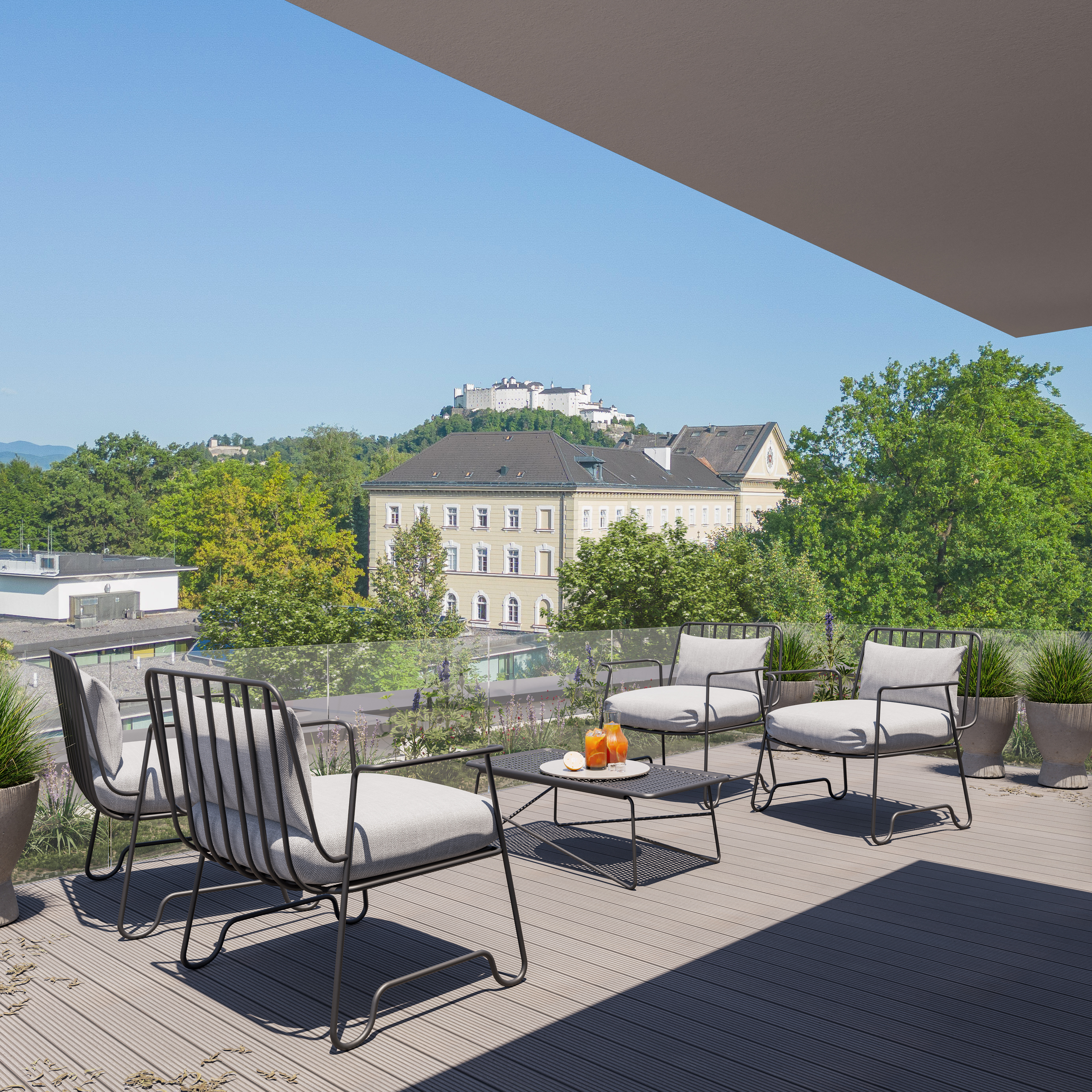 Penthouse zum Kauf provisionsfrei 2.276.000 € 4 Zimmer 132,4 m²<br/>Wohnfläche Aspergasse 25 Morzg Salzburg(Stadt) 5020