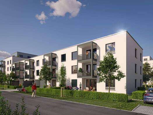 Wohnung zum Kauf - Erstbezug 704.400 € 4 Zimmer 119,8 m² 1. Geschoss Geschwister-Scholl-Straße 16 Herzo Base Herzogenaurach 91074