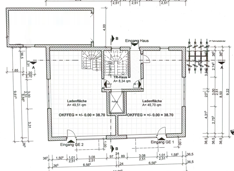 Büro zur Miete - Erstbezug provisionsfrei 16,50 € 3 Zimmer 146 m² Bürofläche teilbar ab 45 m² Mahlsdorf Berlin 12623
