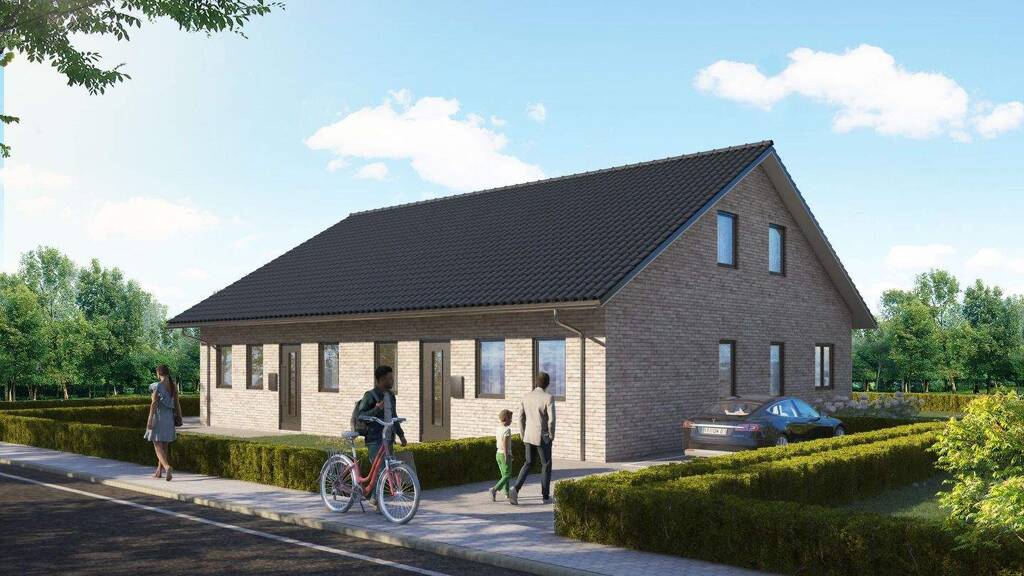 Doppelhaushälfte zum Kauf - Erstbezug 289.000 € 3 Zimmer 84 m² 699 m² Grundstück frei ab 01.11.2026 Leck 25917