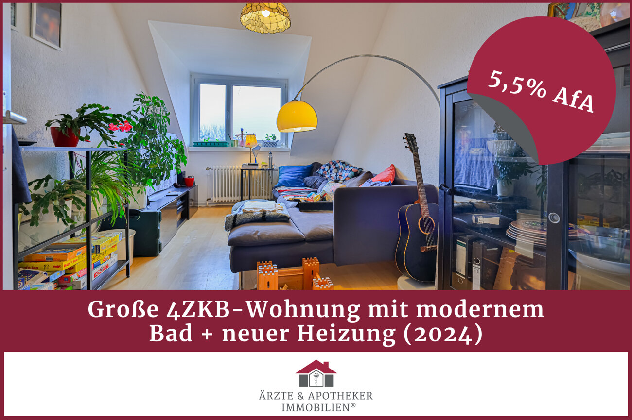 Wohnung zum Kauf 205.000 € 4 Zimmer 78,6 m²<br/>Wohnfläche 2.<br/>Geschoss Kirchditmold Kassel / Kirchditmold 34130