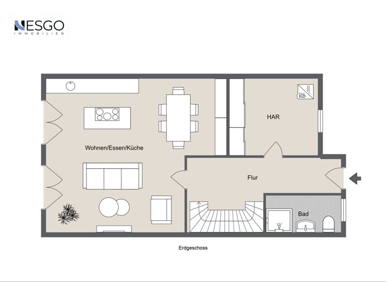Doppelhaushälfte zum Kauf 495.000 € 4 Zimmer 127 m² 632 m² Grundstück Oranienburg 16515