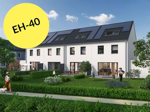 Reihenmittelhaus zum Kauf - Erstbezug provisionsfrei 514.900 € 4 Zimmer 125,2 m² 323,3 m² Grundstück frei ab 15.12.2027 Uerdingen Krefeld 47829
