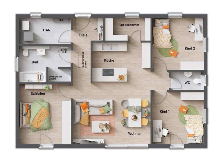 Einfamilienhaus zum Kauf - Erstbezug 340.290 € 4 Zimmer 108,4 m² 567 m² Grundstück Oebisfelde 39646