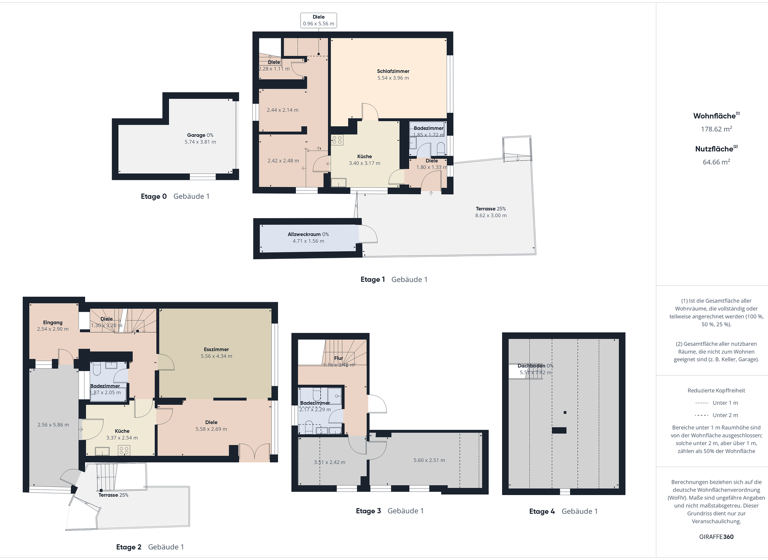 Reihenendhaus zum Kauf 198.000 € 5 Zimmer 178 m² 409 m² Grundstück Kordel 54306
