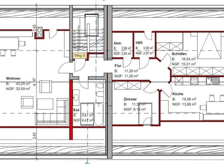 Wohnung zur Miete 1.010 € 3 Zimmer 96 m² Nesselwang 87484