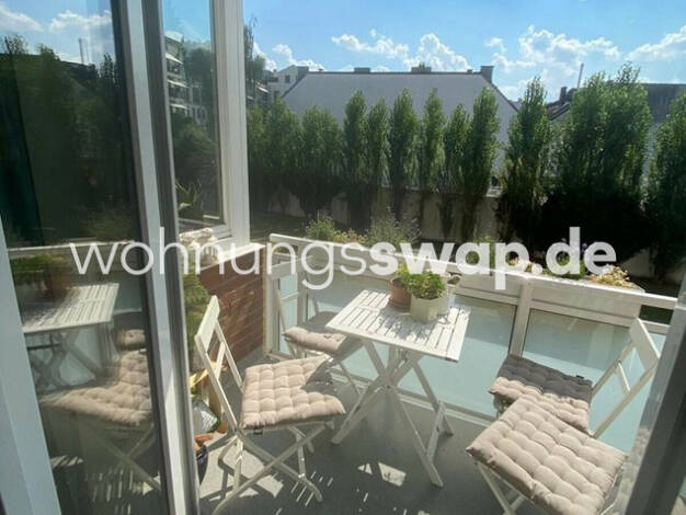 Studio zur Miete Tauschwohnung 750 € 3 Zimmer 50 m² 1. Geschoss Uhlenhorst Hamburg 22085