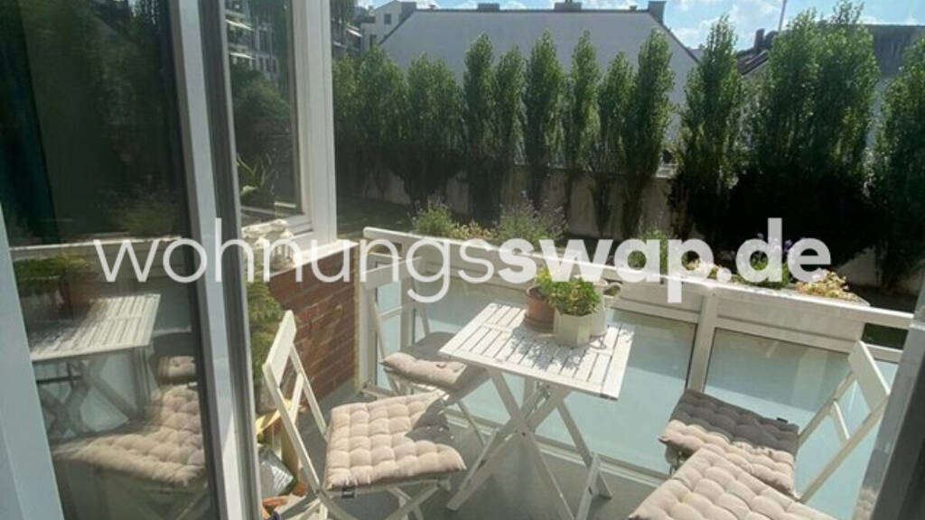 Studio zur Miete Tauschwohnung 750 € 3 Zimmer 50 m² 1. Geschoss Uhlenhorst Hamburg 22085