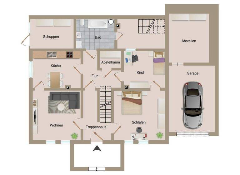 Einfamilienhaus zum Kauf provisionsfrei 94.800 € 8 Zimmer 158 m² 262 m² Grundstück Mittelschmalkalden Schmalkalden 98574