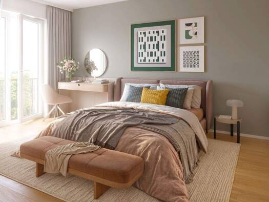 Wohnung zum Kauf - Neubau provisionsfrei 764.900 € 3 Zimmer 75,6 m² 4. Geschoss Lerchenauer Straße Ecke Georg-Zech-Allee 280 Feldmoching-Hasenbergl München 80995