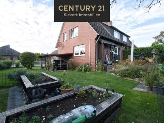 Doppelhaushälfte zum Kauf 269.000 € 5 Zimmer 89 m² 404 m² Grundstück Jork 21635