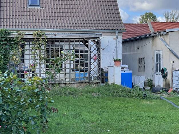 Doppelhaushälfte zum Kauf 64.000 € 3 Zimmer 90 m² 579 m² Grundstück Ilberstedt Ilberstedt 06408