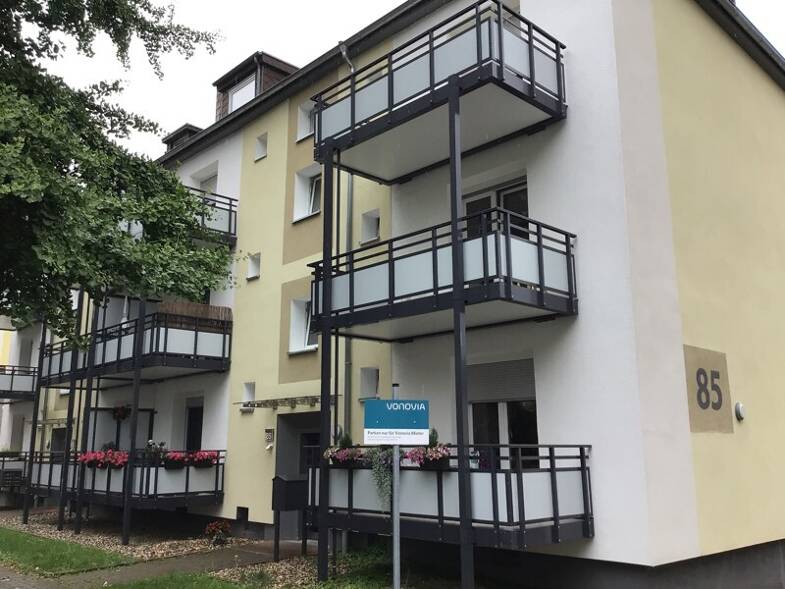 Wohnung zur Miete 532 € 2 Zimmer 62 m² Dachgeschoss frei ab 23.05.2025 Bismarckstr. 85 Hattingen Hattingen 45525