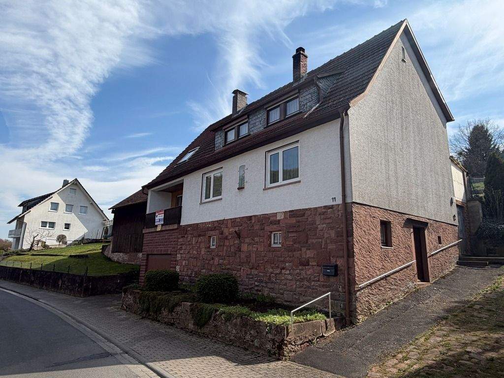 Immobilie in Rüdenau - Keine Käuferprovision! Kaufen Sie ab € 625,-mtl.*/1-2 FH m. Wiesenrandlage! - Bild 2