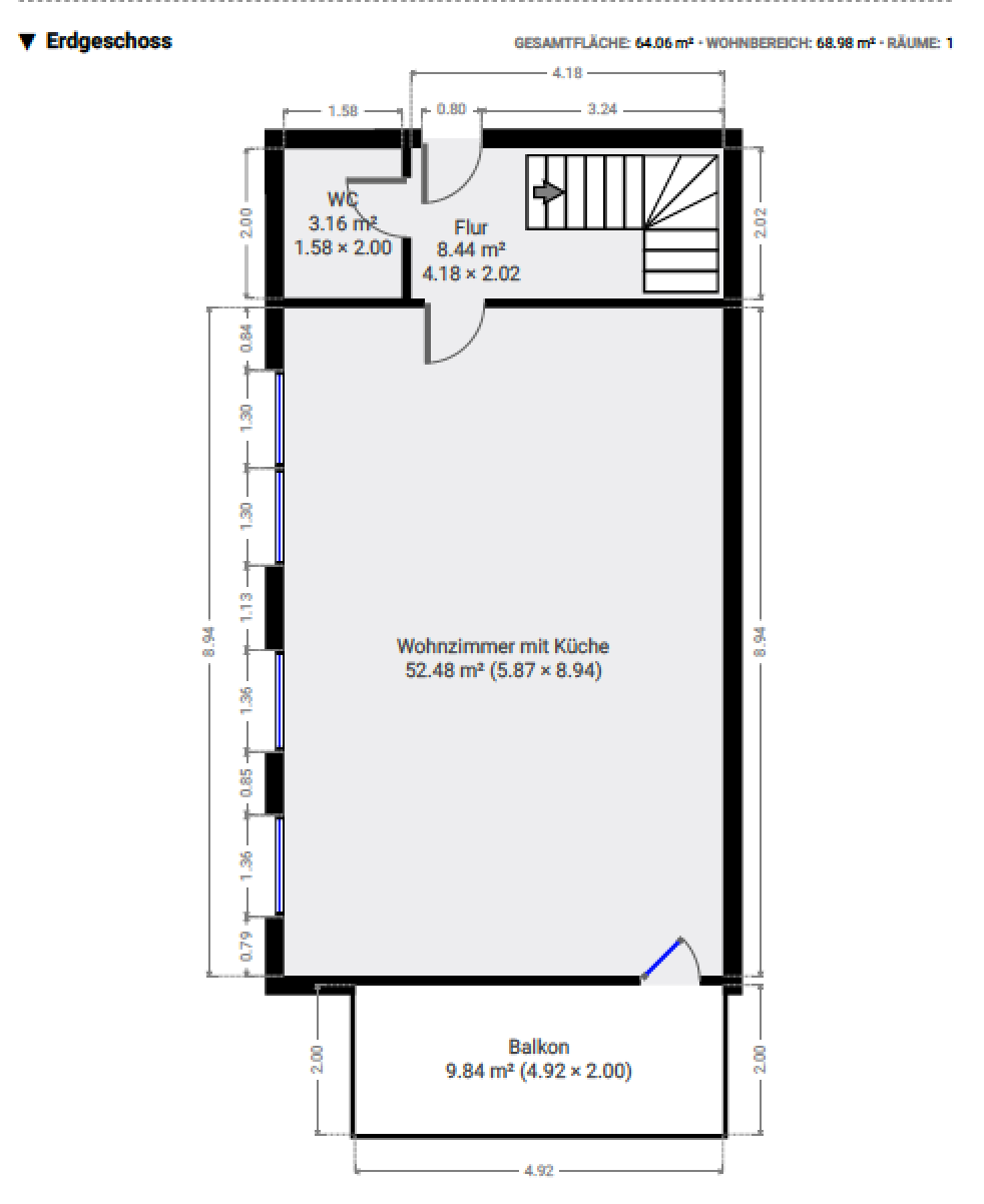 Maisonette zur Miete 1.180 € 4 Zimmer 129 m²<br/>Wohnfläche 1.<br/>Geschoss 01.01.2025<br/>Verfügbarkeit Eutin 23701