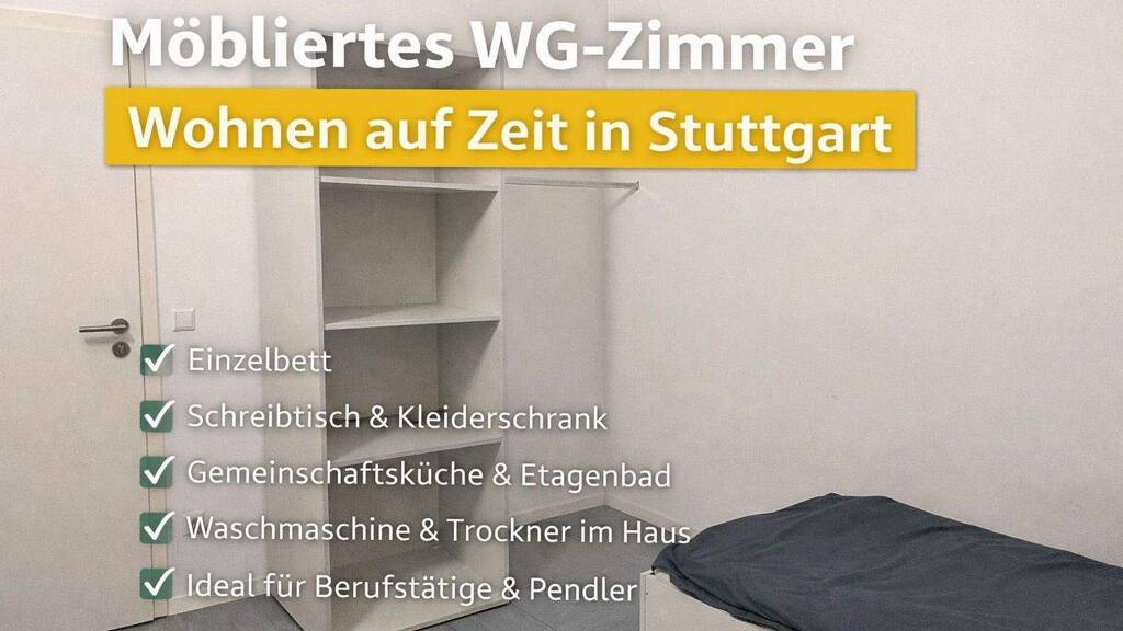 Studio zur Miete Wohnen auf Zeit 580 € 1 Zimmer 11 m² frei ab 31.12.2027 Hedelfingerstr. 0 Wangen Stuttgart Hedelfingen 70327