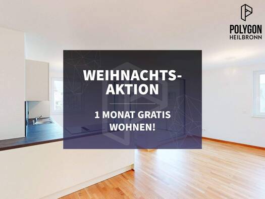 Wohnung zur Miete - Erstbezug 1.245 € 3 Zimmer 79,1 m² 3. Geschoss Happelstraße 47 Heilbronn 74074