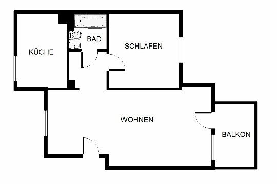 Wohnung zur Miete nur mit Wohnberechtigungsschein 342 € 2 Zimmer 59,8 m²<br/>Wohnfläche 1.<br/>Geschoss 19.01.2025<br/>Verfügbarkeit Friedlandstr. 48A Höntrop Bochum 44869