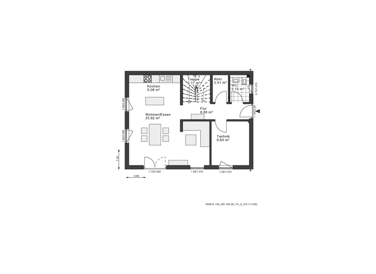 Einfamilienhaus zum Kauf provisionsfrei 346.000 € 5 Zimmer 122 m² 545 m² Grundstück Wennigsen Melle 49326