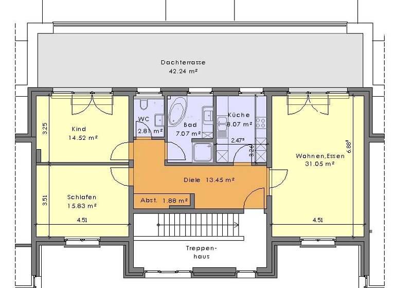 Wohnung zur Miete 1.499 € 3 Zimmer 115,8 m² 2. Geschoss frei ab 01.05.2026 Am Leineufer 21 Bitterfeld Bitterfeld-Wolfen 06749