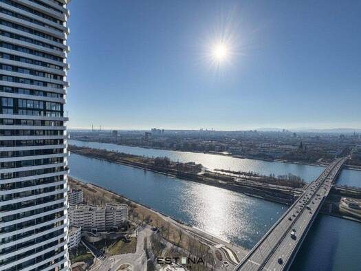 Wohnung zur Miete - Erstbezug 1.556 € 2 Zimmer 48,3 m² 32. Geschoss Donau-City-Straße Wien 1220