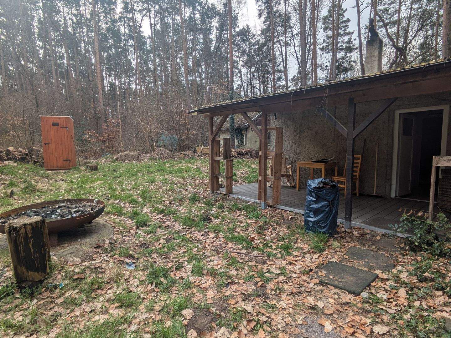 Immobilie in Kemberg - Provisionsfrei! Wochenendgrundstück im Wald mit Bungalow – nahe Friedrichsee - Bild 1