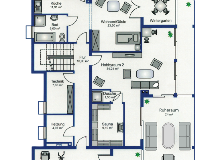 Einfamilienhaus zum Kauf 2.950.000 € 428,7 m² 3.194 m² Grundstück Baden 2500