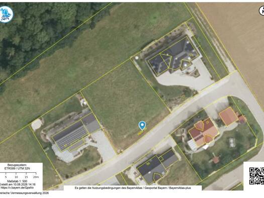 Grundstück zum Kauf provisionsfrei 112.800 € 1.128 m² Grundstück Hochstein 89 Hochstein Bissingen 86657