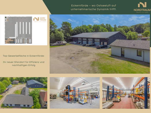 Lagerhalle zur Miete provisionsfrei 4.500 € 721,1 m² Lagerfläche Eckernförde 24340