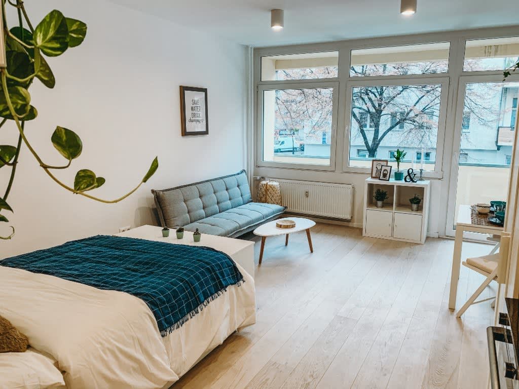 Wohnung zur Miete Wohnen auf Zeit 1.500 € 1 Zimmer 30 m²<br/>Wohnfläche ab sofort<br/>Verfügbarkeit Reuterstraße Neukölln Berlin 12047