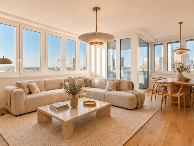Wohnung zum Kauf 899.000 € 3 Zimmer 110 m² 13. Geschoss Europa-Allee 101 Gallus Innenstadt I 60486